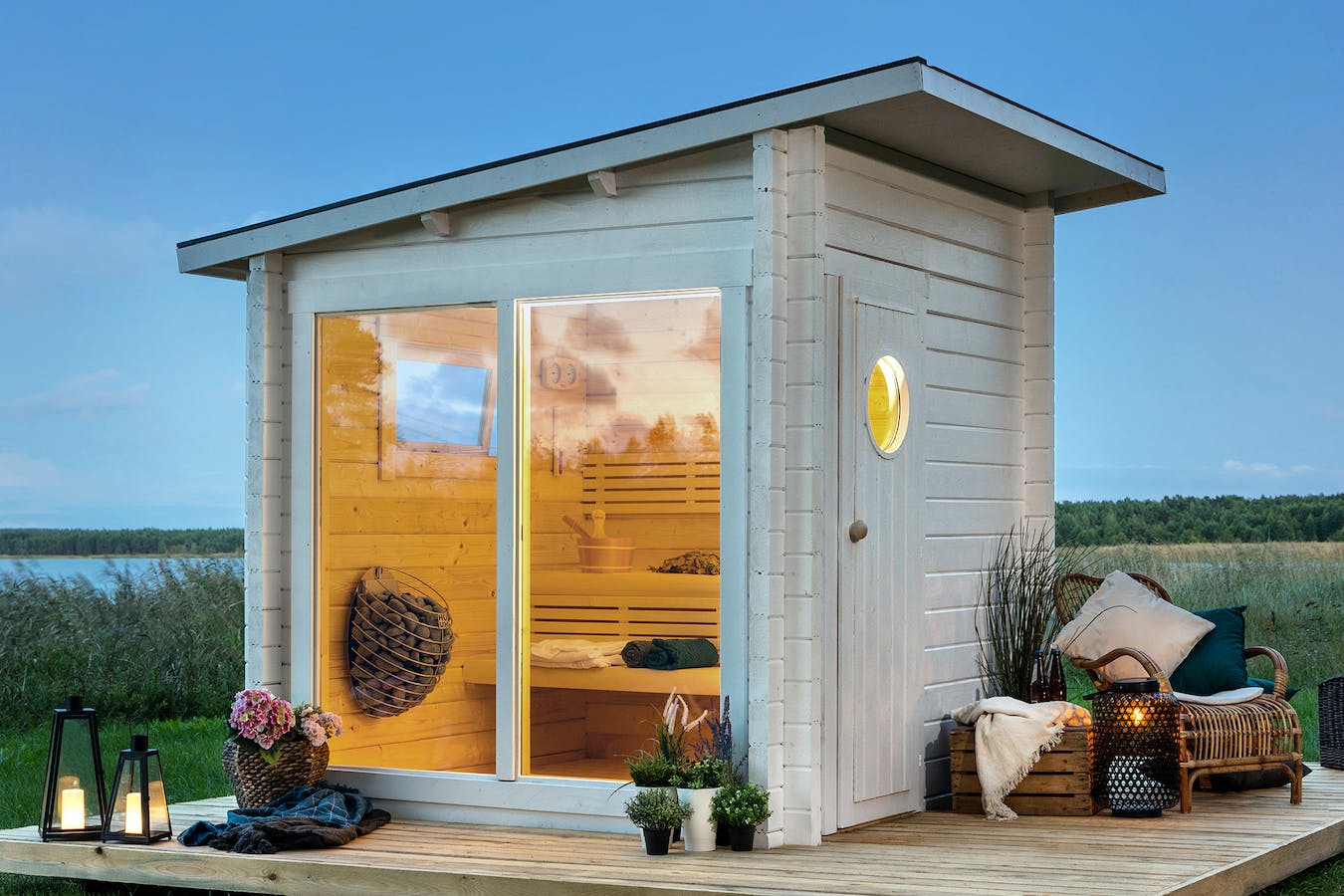 SAUNA EVOLUTION® Cabin Sauna Eco Oasis 3