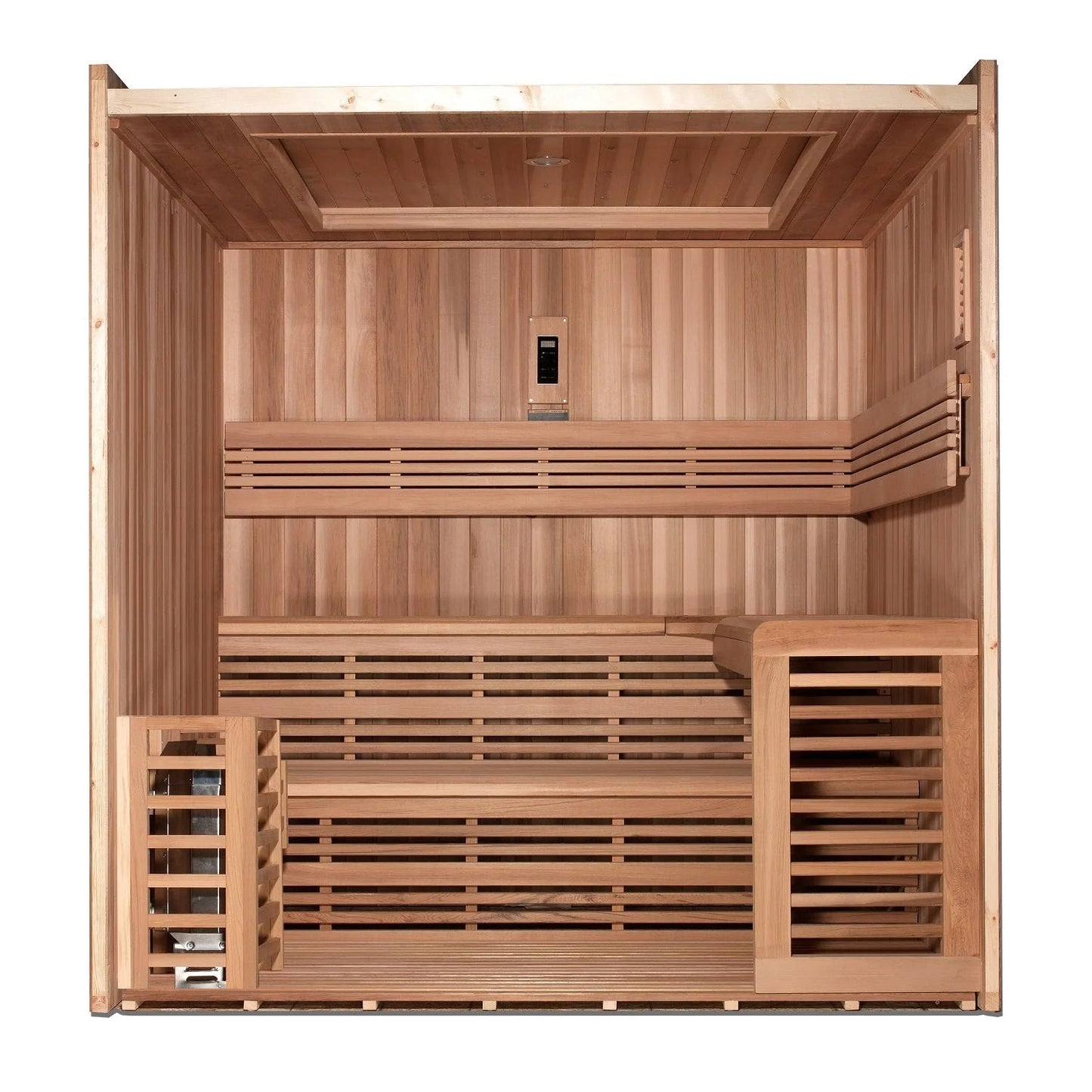 SAUNA EVOLUTION® 6 PERSON TRADITIONAL STEAM SAUNA MODERN RELAX 3