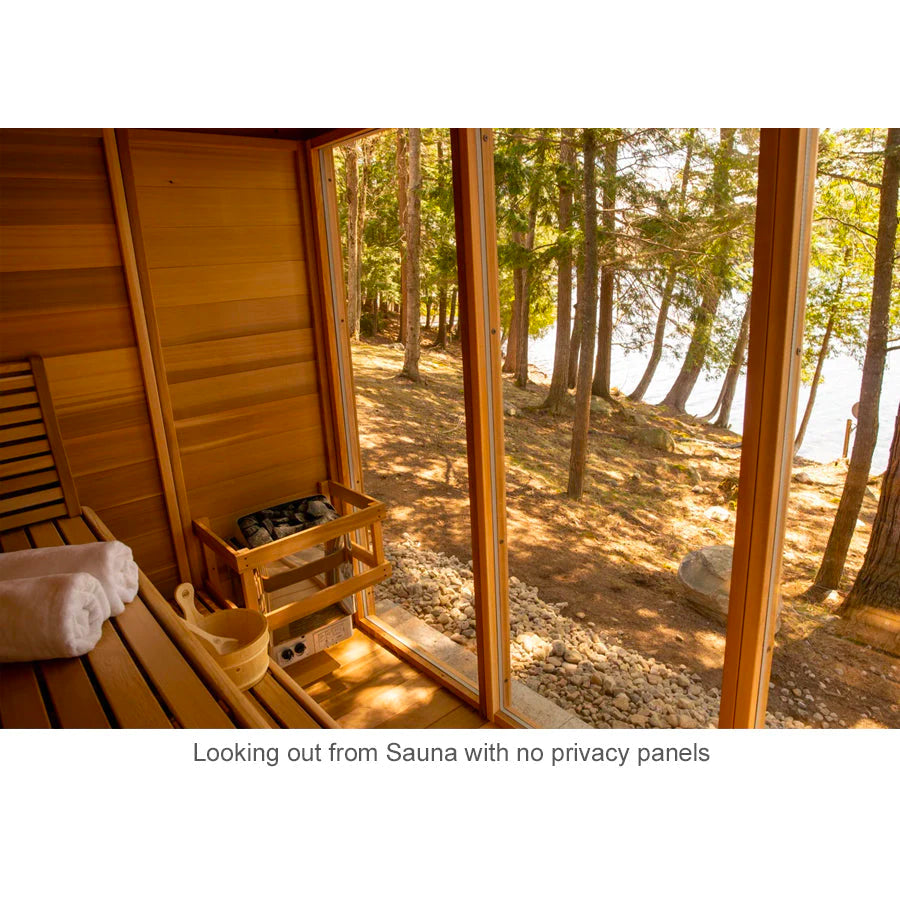 SAUNA EVOLUTION® Square Sauna Minimalist Refresh 2