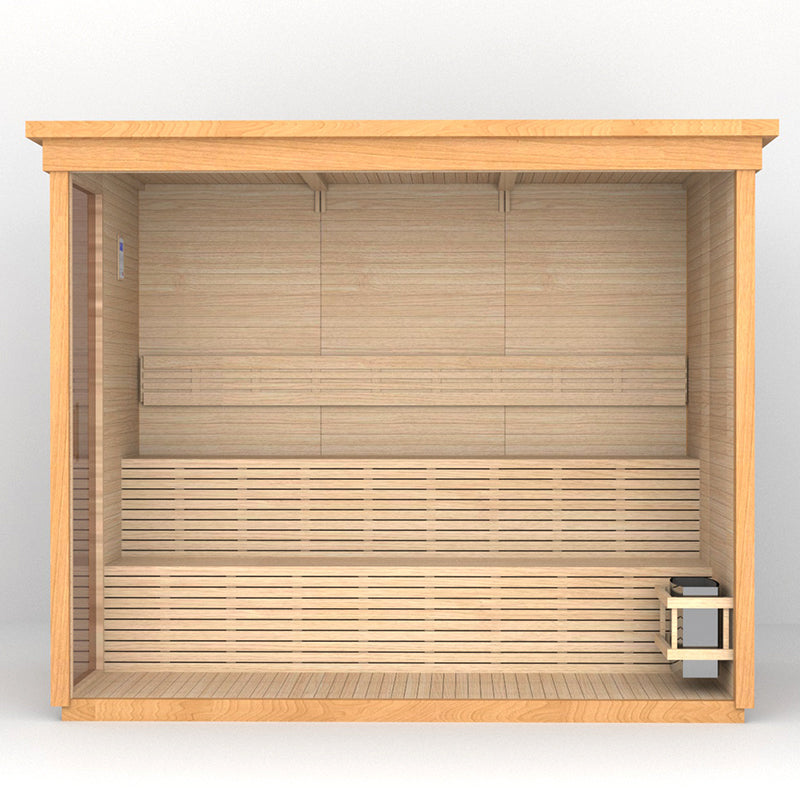 SAUNA EVOLUTION® Square Sauna Minimalist Refresh 2