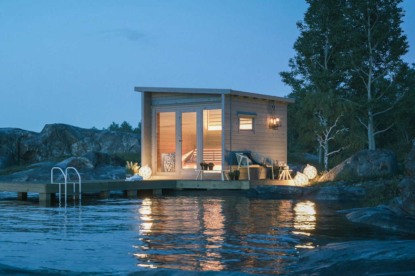 SAUNA EVOLUTION® Cabin Sauna Eco Oasis 3