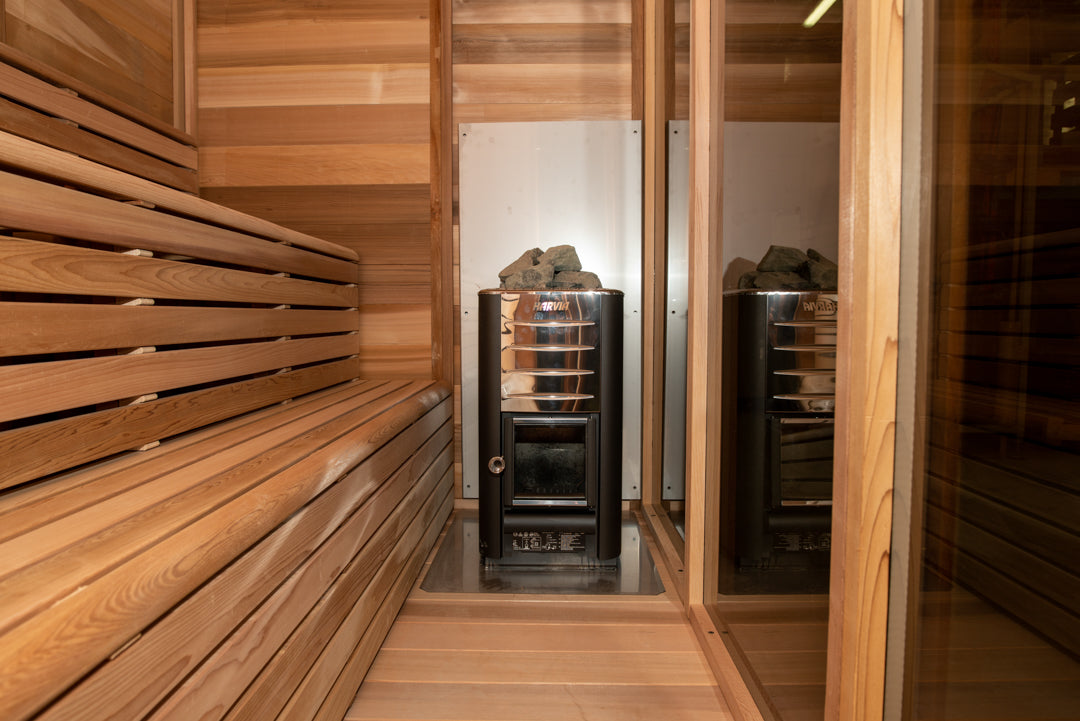 SAUNA EVOLUTION® Square Sauna Minimalist Refresh 2