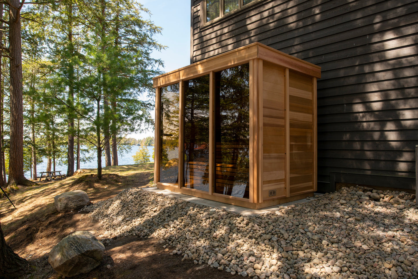 SAUNA EVOLUTION® Square Sauna Minimalist Refresh 2