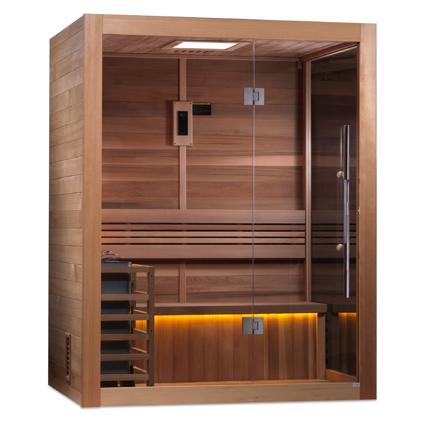 SAUNA EVOLUTION® 2-3 Person Traditional Steam Sauna Modern Relax 4