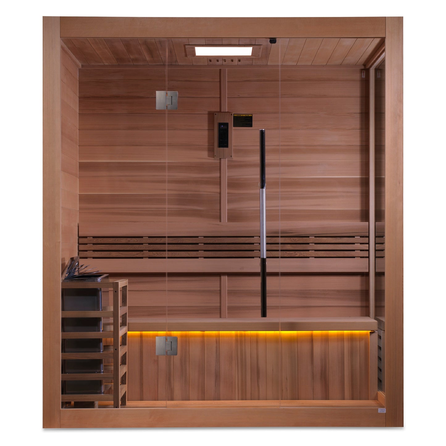 SAUNA EVOLUTION® 3 Person Traditional Steam Sauna Modern Relax 5