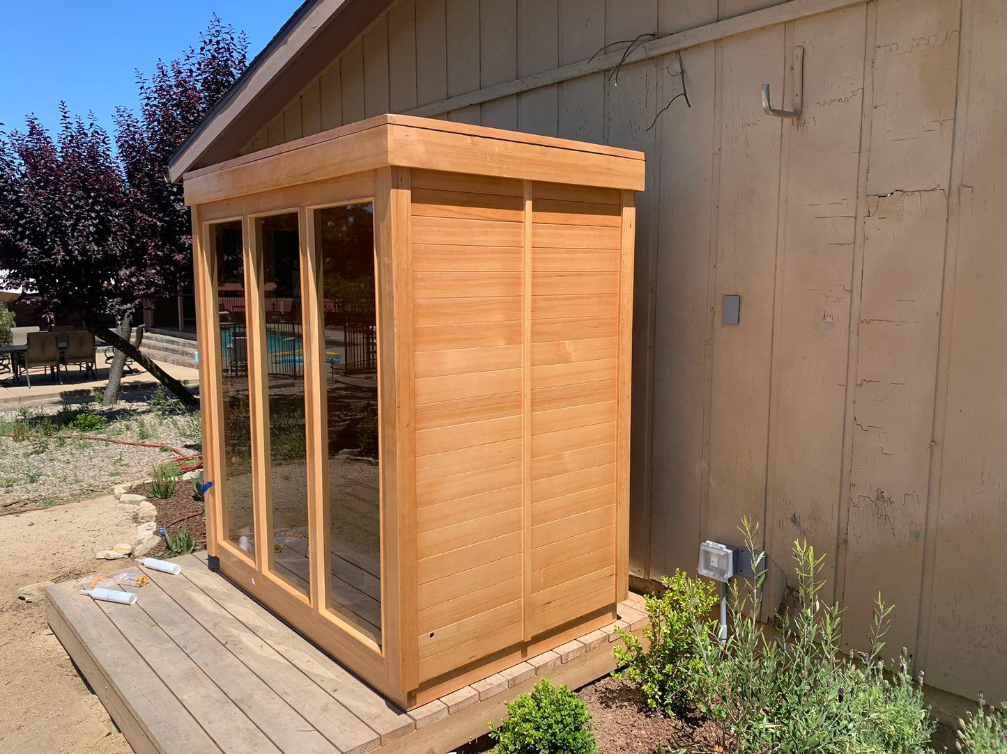SAUNA EVOLUTION® Square Sauna Minimalist Refresh 2