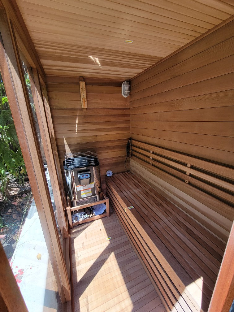 SAUNA EVOLUTION® Square Sauna Minimalist Refresh 2