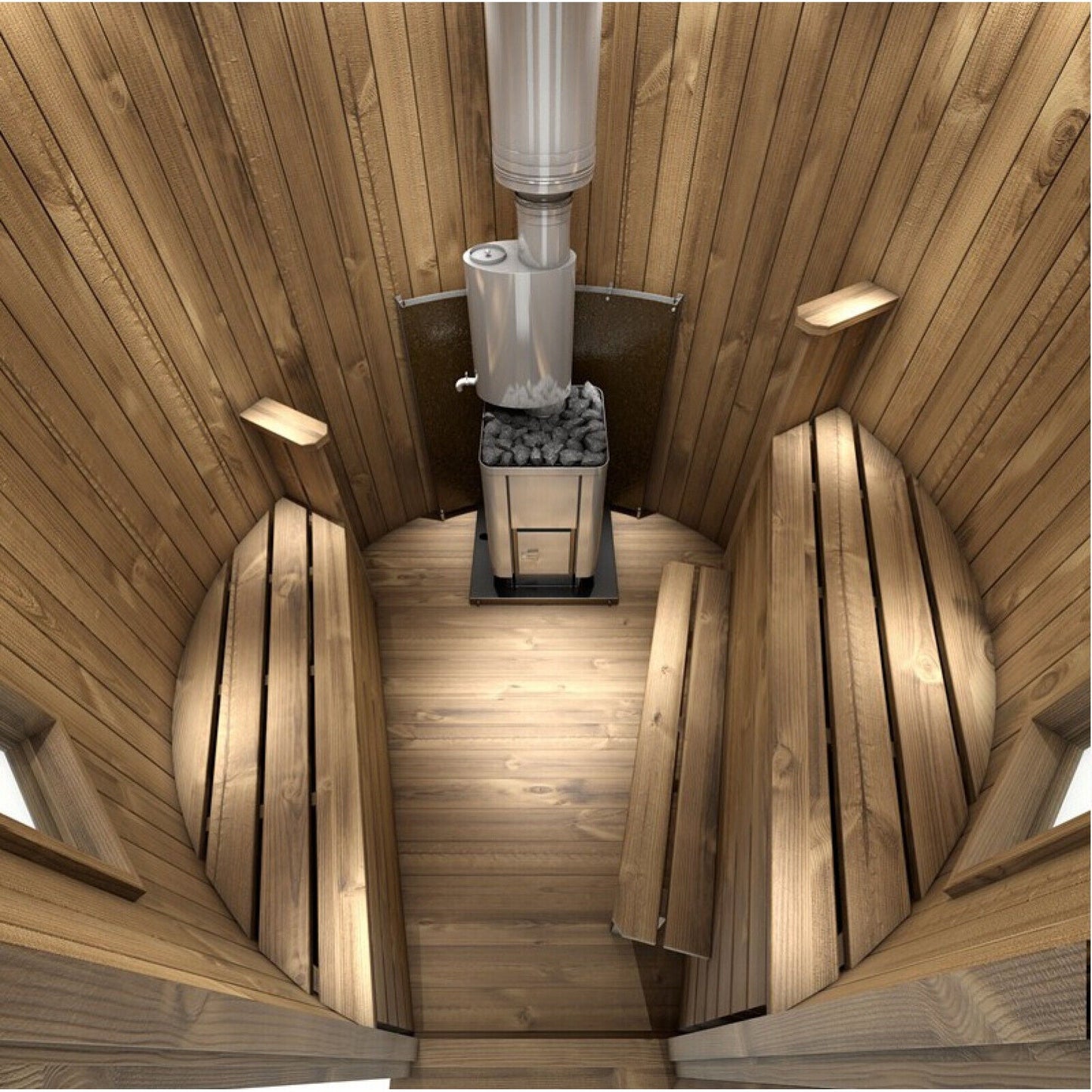 SAUNA EVOLUTION® Cabin Sauna Eco Oasis 6