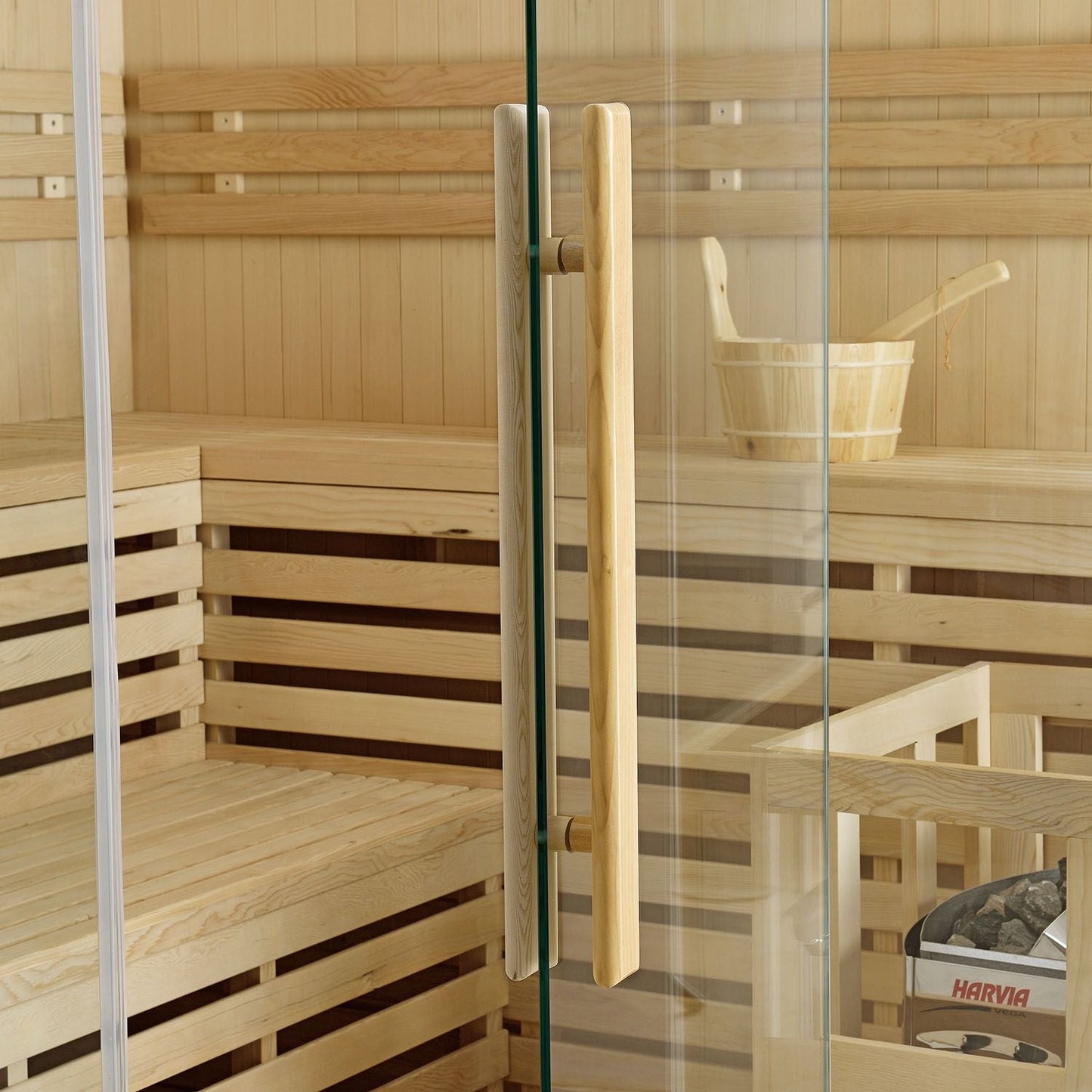 SAUNA EVOLUTION® 5-6 People Traditional Steam Sauna Room Luxury 1