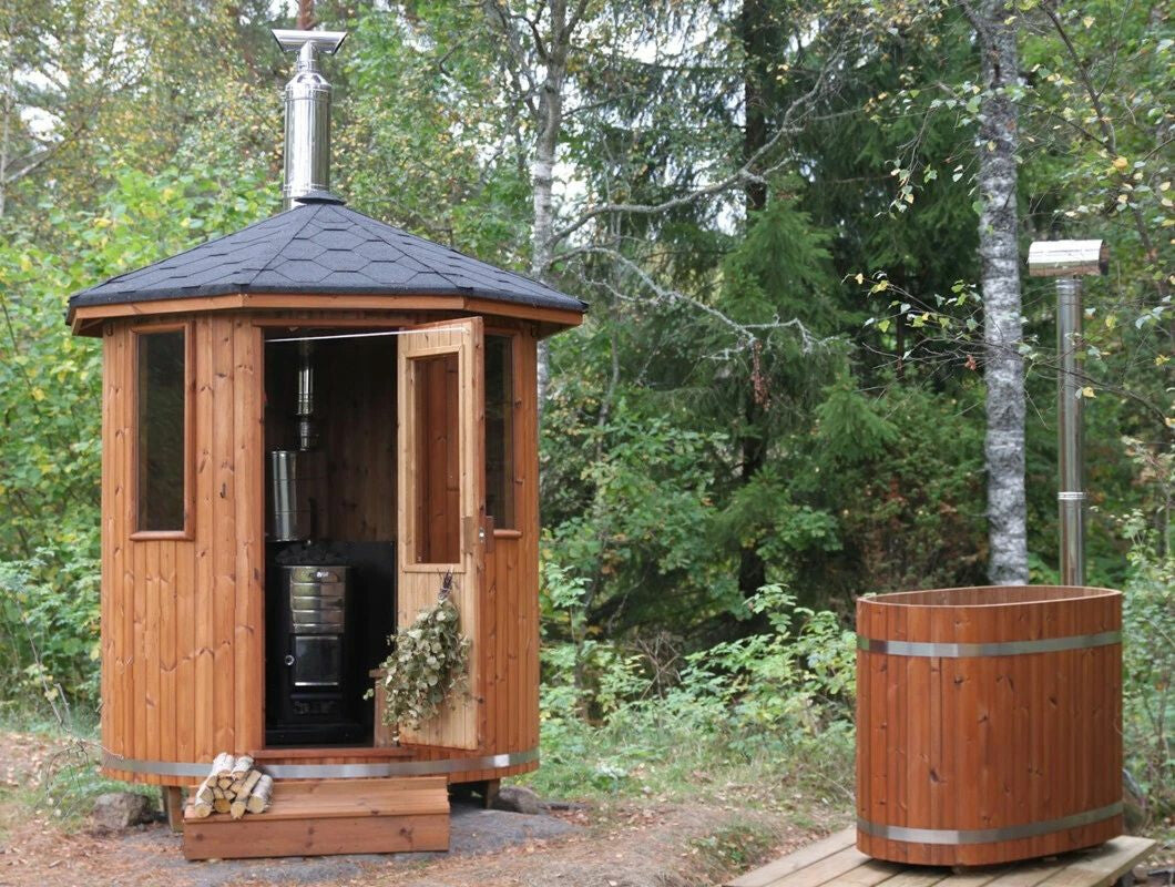 SAUNA EVOLUTION® Cabin Sauna Eco Oasis 6