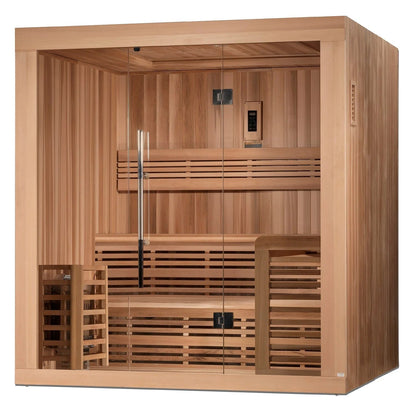 SAUNA EVOLUTION® 6 PERSON TRADITIONAL STEAM SAUNA MODERN RELAX 3
