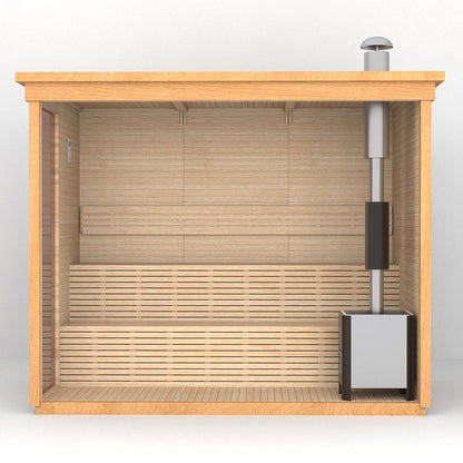 SAUNA EVOLUTION® Square Sauna Minimalist Refresh 2