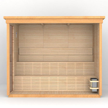 SAUNA EVOLUTION® Square Sauna Minimalist Refresh 2
