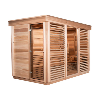 SAUNA EVOLUTION® Square Sauna Minimalist Refresh 2