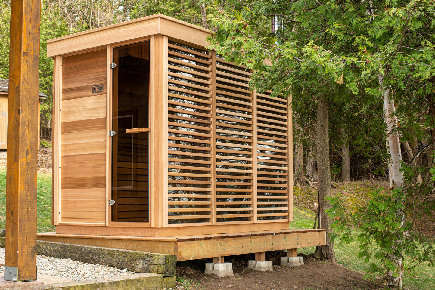 SAUNA EVOLUTION® Square Sauna Minimalist Refresh 2
