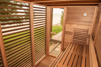 SAUNA EVOLUTION® Square Sauna Minimalist Refresh 2