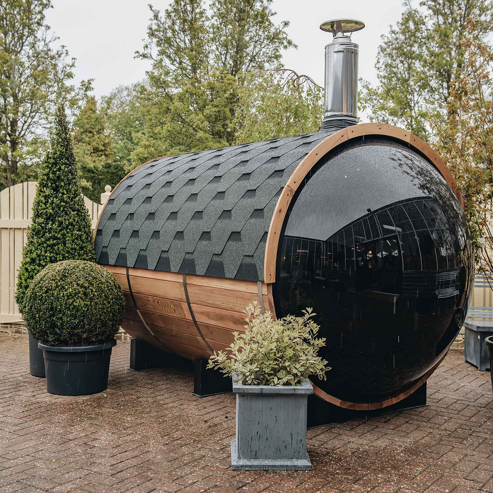 SAUNA EVOLUTION® Barrel Sauna Serenity Nature Air 4