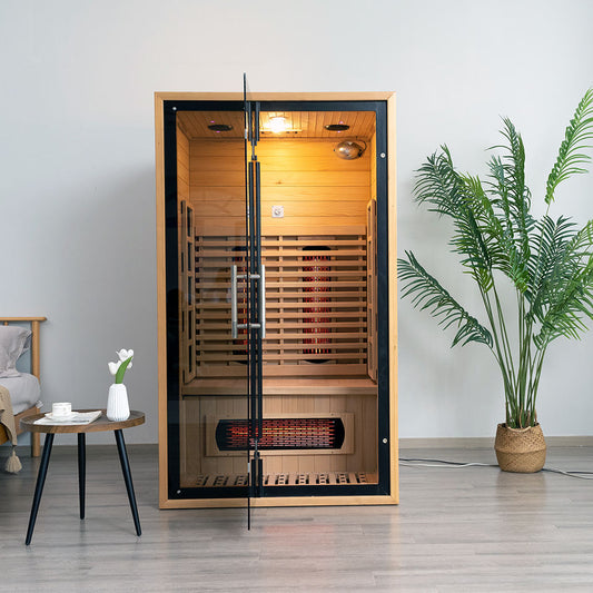SAUNA EVOLUTION® Luxury Ozone Dry Far Infrared Indoor Sauna