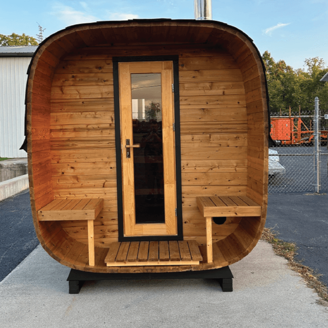 SAUNA EVOLUTION® Square Sauna Minimalist Refresh 5