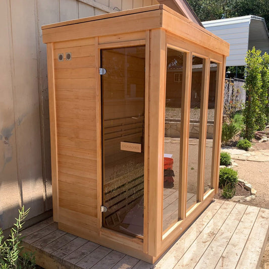 SAUNA EVOLUTION® Square Sauna Minimalist Refresh 2
