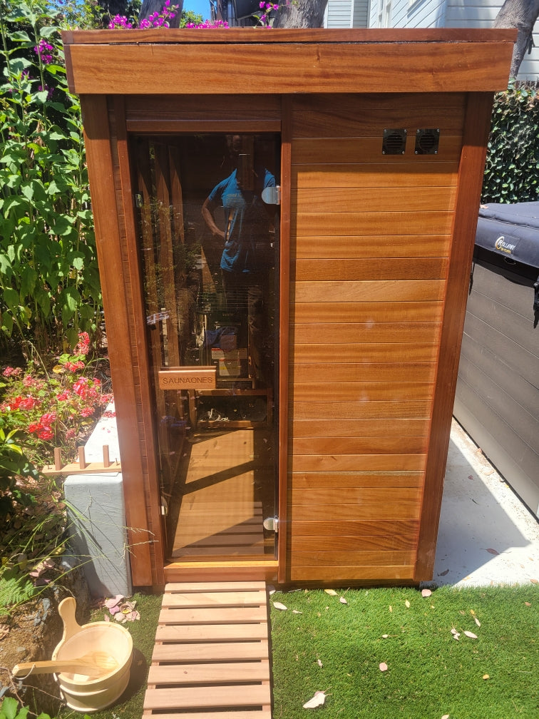 SAUNA EVOLUTION® Square Sauna Minimalist Refresh 2