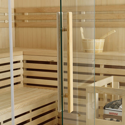 SAUNA EVOLUTION® 5-6 People Traditional Steam Sauna Room Luxury 1
